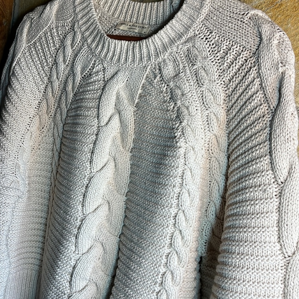 🛑 SOLD 🛑 Spell Brunch Cable Knit Jumper in Sand 🫶 - Picture 13 of 16